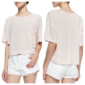 rag & bone Hollins Burnout Pocket Tee